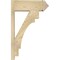Ekena Millwork Merced Rough Sawn Arts and Crafts Outlooker, Douglas Fir, 8"W x 22"D x 34"H OUT08X22X34MRC03RDF - alternate 3